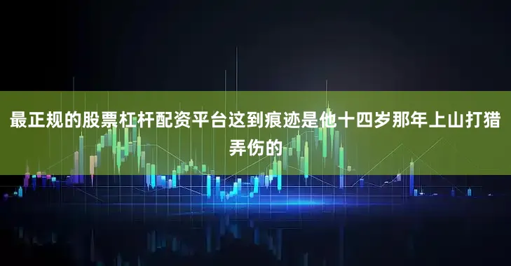 最正规的股票杠杆配资平台这到痕迹是他十四岁那年上山打猎弄伤的
